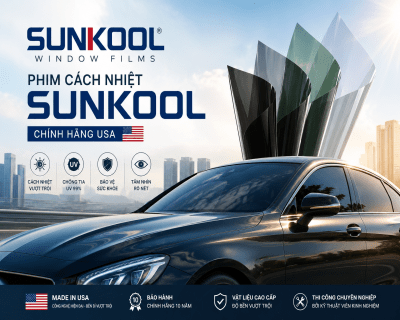 Có nên dán film cách nhiệt SunKool cho ô tô?