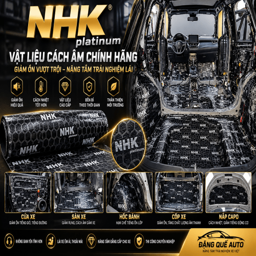 CHỐNG ỒN NHK CHO XE Ô TÔ
