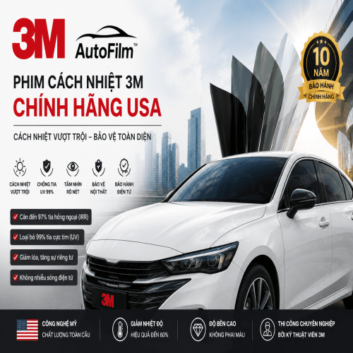 FILM CÁCH NHIỆT 3M CHÍNH HÃNG