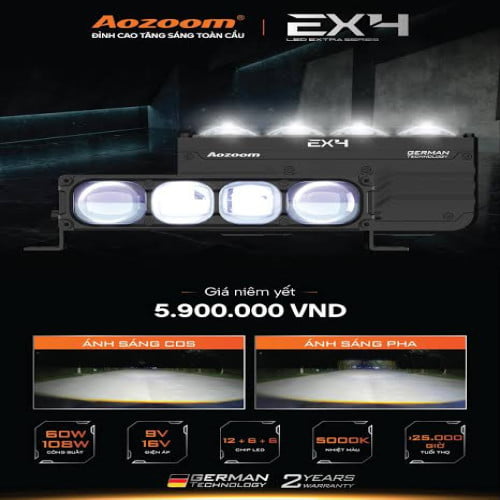 Đèn trợ sáng AOZOOM EX4